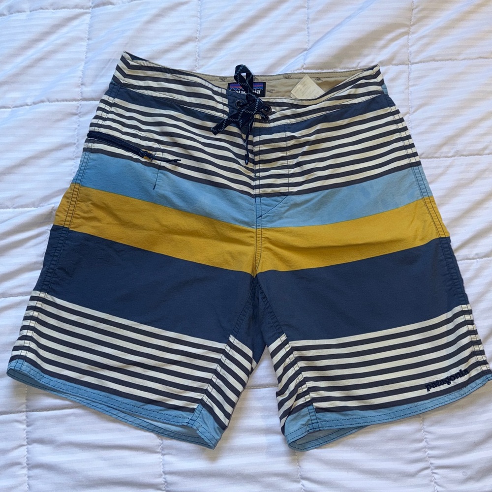 Patagonia Men’s Surf Striped Board Shorts